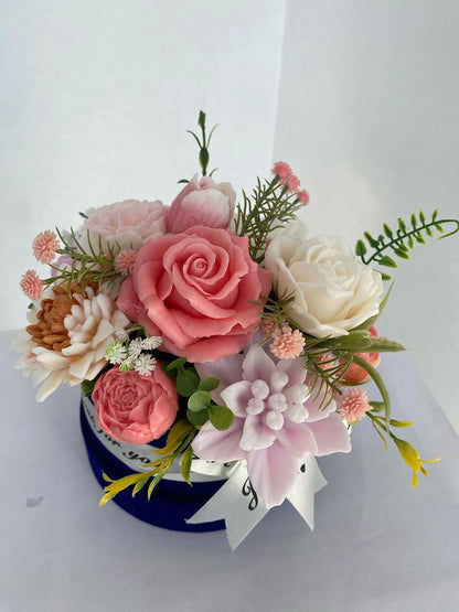 Small Luxury Soap Flower Collection – Petite Perfection for Discerning Tastes